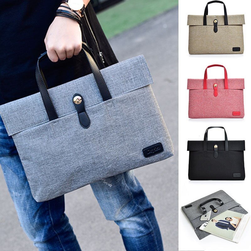 Laptoptas lichtgewicht 14 inch handtas notebooktas laptophoes draagbare computertas voor laptop handtas aktetas