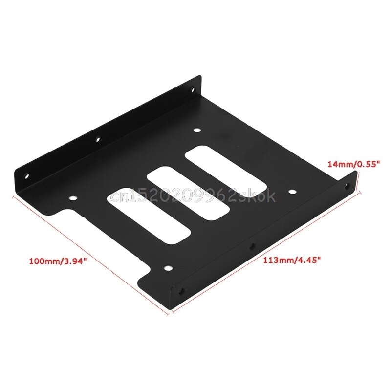 2.5 "Tot 3.5" Ssd Hdd Metal Adapter Montagebeugel Harde Schijf Houder Dock Voor Pc