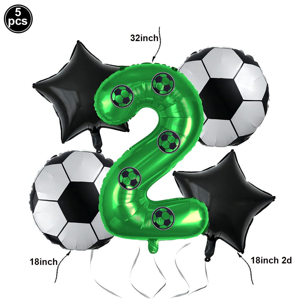 FußBall Ballon Bausatz Geburtstag Dekor für Jungen FußBall Geburtstag Party Lieferungen FußBall Party Ballon FußBall Sport Thema Party Gefälligkeiten