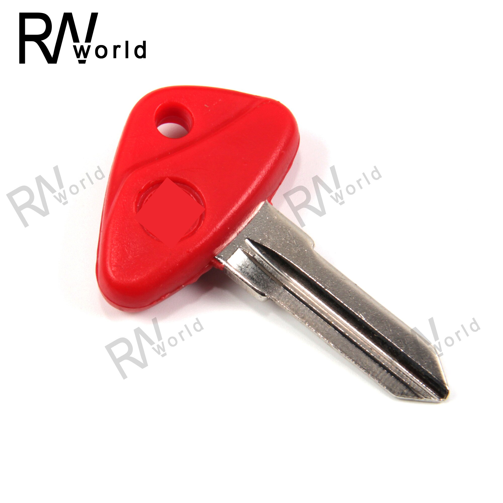 Clé de rechange vierge pour moto BMW R1100S, R1100RS, R1100GS, R1100R, R1100RT, R1150R, R1150GS, R1150RS, R1150RT: Red 1PCS