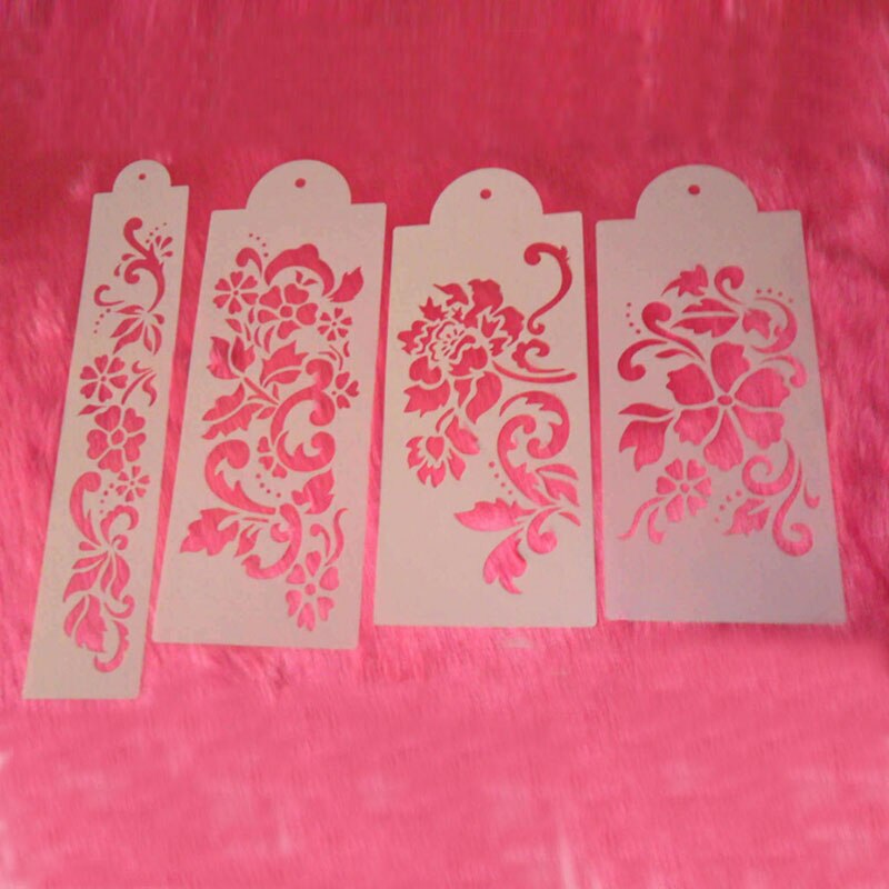 Molde decorativo para repostería, plantilla para decorar tartas, herramientas de decoración de pasteles, plantilla de boda, decoración de Pascuas