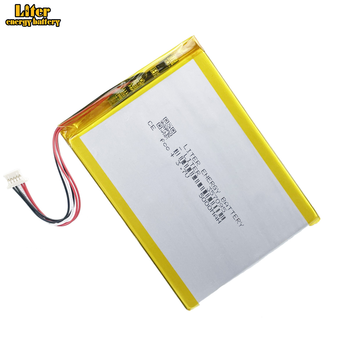Conector de 5 cables 357095 Batería de la tableta 3.7V 5000mAh para las baterías recargables del multipad de la tableta del niño