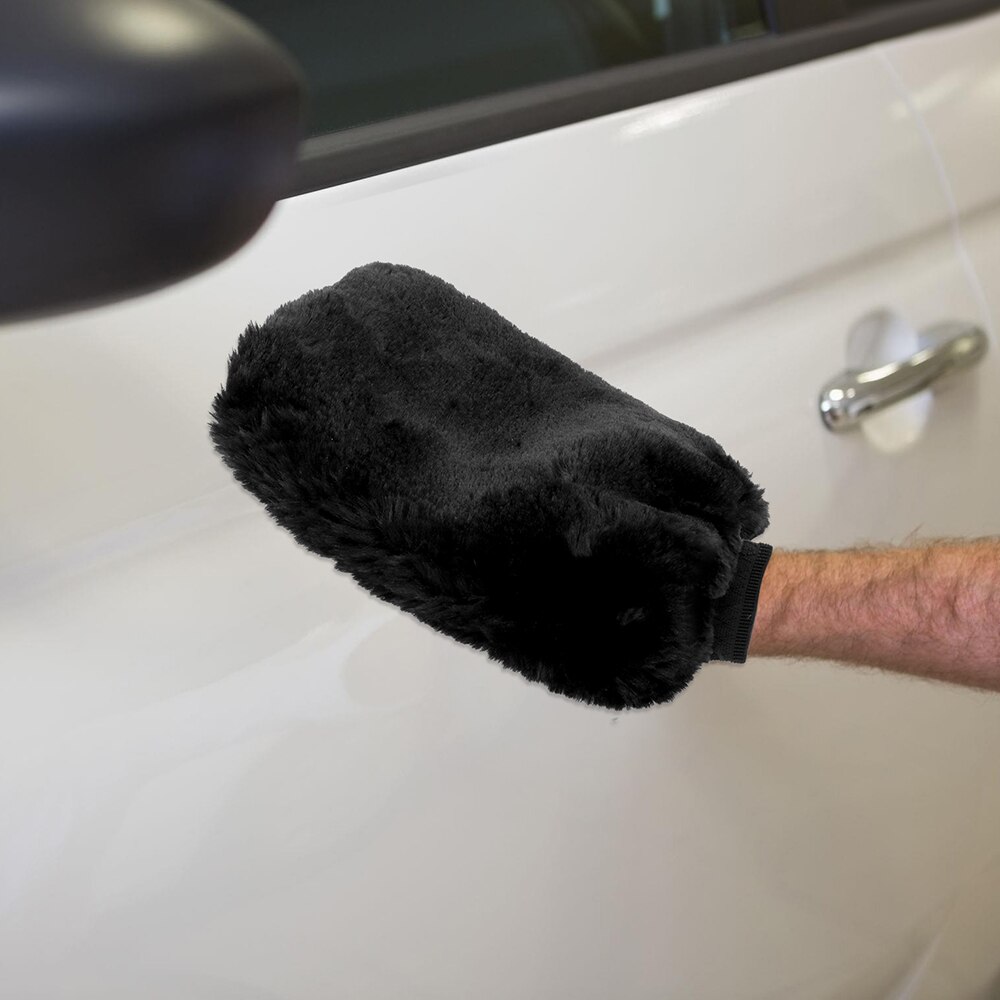 Leepee Wassen Handschoenen Hoge Wateropname Borstel Doek Zachte Kunstmatige Wol Auto Wassen Auto Accessoires