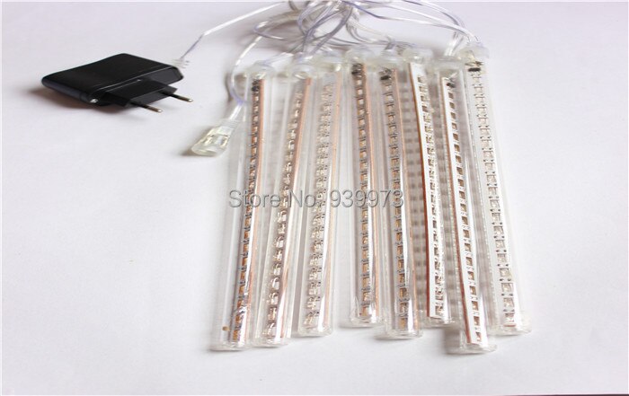 30cm Meteor Shower Rain Tubes Led Light Lamp 100-240V LED falling star light/LED shooting star light