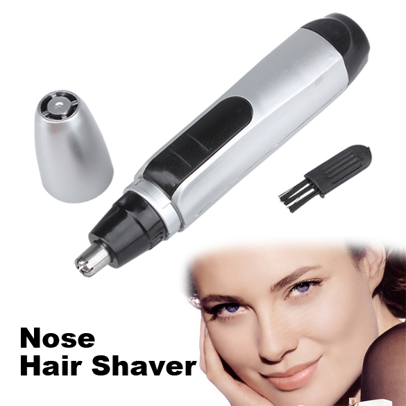 Elektrische Neus Oor Gezicht Ontharing Trimmer Persoonlijke Rvs Nose Hair Trimmer Removal Clipper Scheerapparaat Tool Voor Lady Mannen