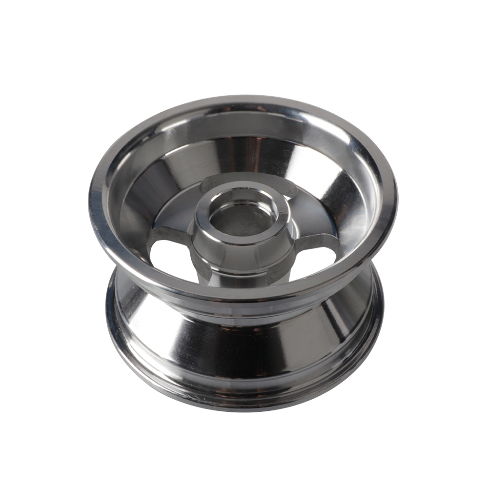 Ruedas de aleación de aluminio de 5 pulgadas para niños, llantas tipo rodamiento para Go kart, ATV, Quad Bike, triciclo, piezas de Moto, 4,10/3,50-5 karts: Default Title