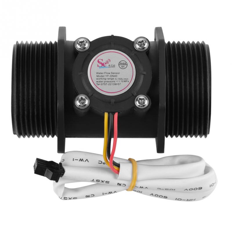 Dn40 g1.5 "flowmåler vandflow hall sensor switch meter til vandvarmer flow switch