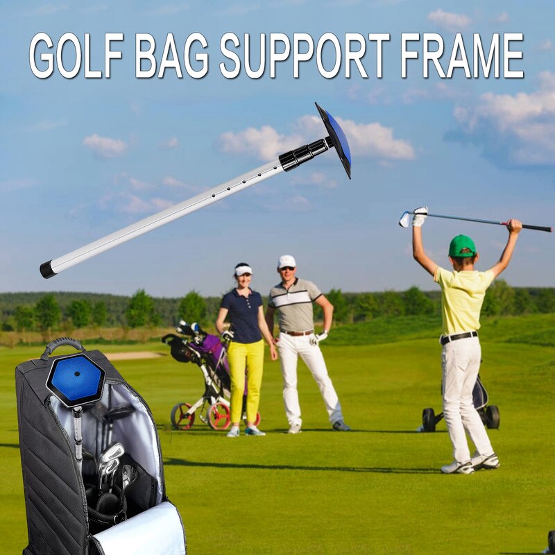 Sac de Golf en aluminium Durable, sac de voyage, tige de Support, housse de Protection pour Club, accessoires ajustables, directe