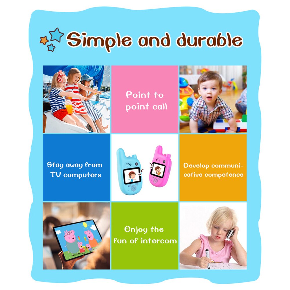 Kinderen Mini Camera Full Hd 1080P Draagbare Digitale Video Foto Camera 2 Inch Scherm Kinderen Voor Kid Game studie Camera