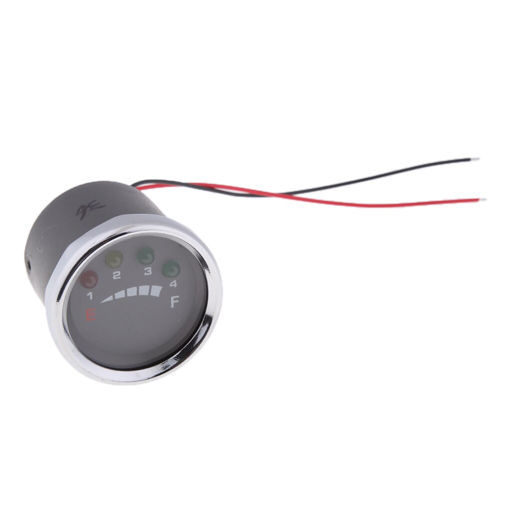 36V Round LED Battery Meter Indicator for Yamaha Club Golf Cart RV Boat