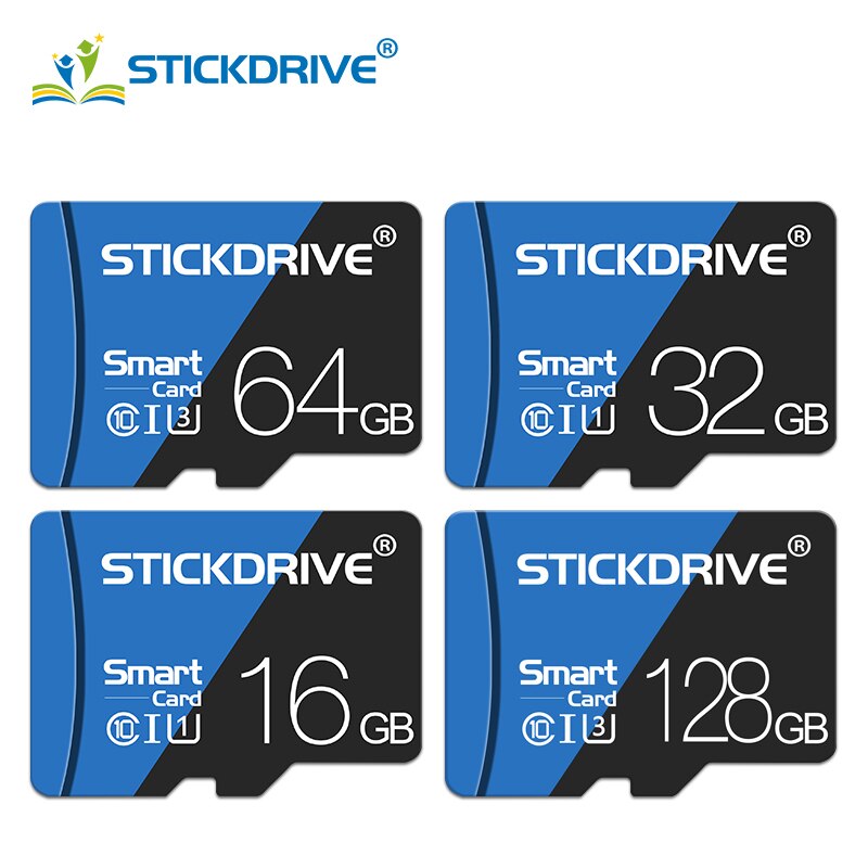 Microsd minneskort 4gb 8gb 16gb 32gb 64gb 128gb micro sd-kort klass 10 mini tf / sd-kort micro sd-flash-kort för telefon