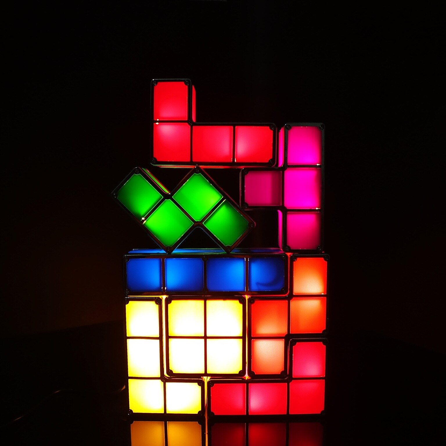 Tetris LED Colorful Children DIY Nightlight Christmas Strange Glow Toys