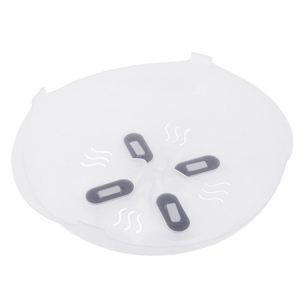 Microwave Food Anti-Sputtering Cover with Steam Vents Magnetic Splatter Lid Heat Resistant Food Splatter Guard