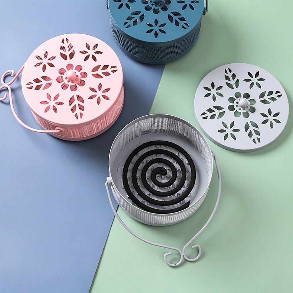 Fire proof mosquito coil in summer retro mosquito coil plate Portable mosquito repellent incense holder