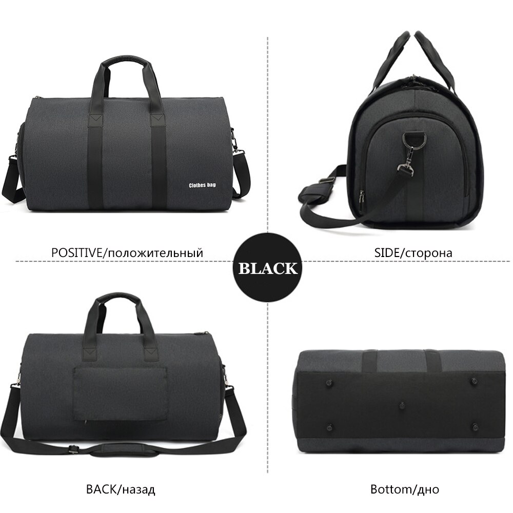 Markroyal Oxford Bussiness Reistas Met Schouderriem Plunjezak Carry Op Opknoping Koffer Kleding