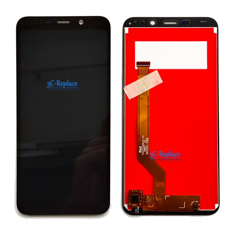100% probado negro 5,4 pulgadas para Meizu C9 M818H M818Q / C9 Pro M819H LCD MONTAJE DE digitalizador con pantalla táctil de repuesto