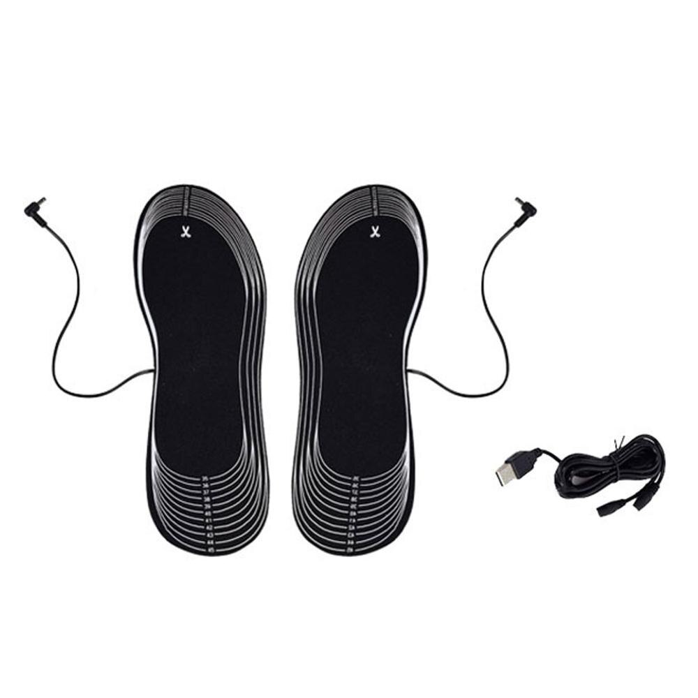 USB DC węgiel Fiber podgrzewany elektrycznie wkładki wkładki grzewcze EVA akumulator 4.5V opakowanie na baterie podgrzewany elektrycznie wkładki dropship: B