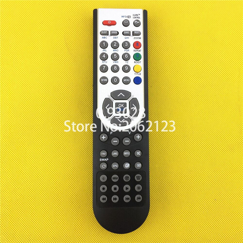 Control remoto suibtable para Nevir TV NVR-7502-26HD-N, NVR-7502-26HD-R, NVR-7502-22HD-N NVR-7502-22HD-R, NVR-7502-19HD-N
