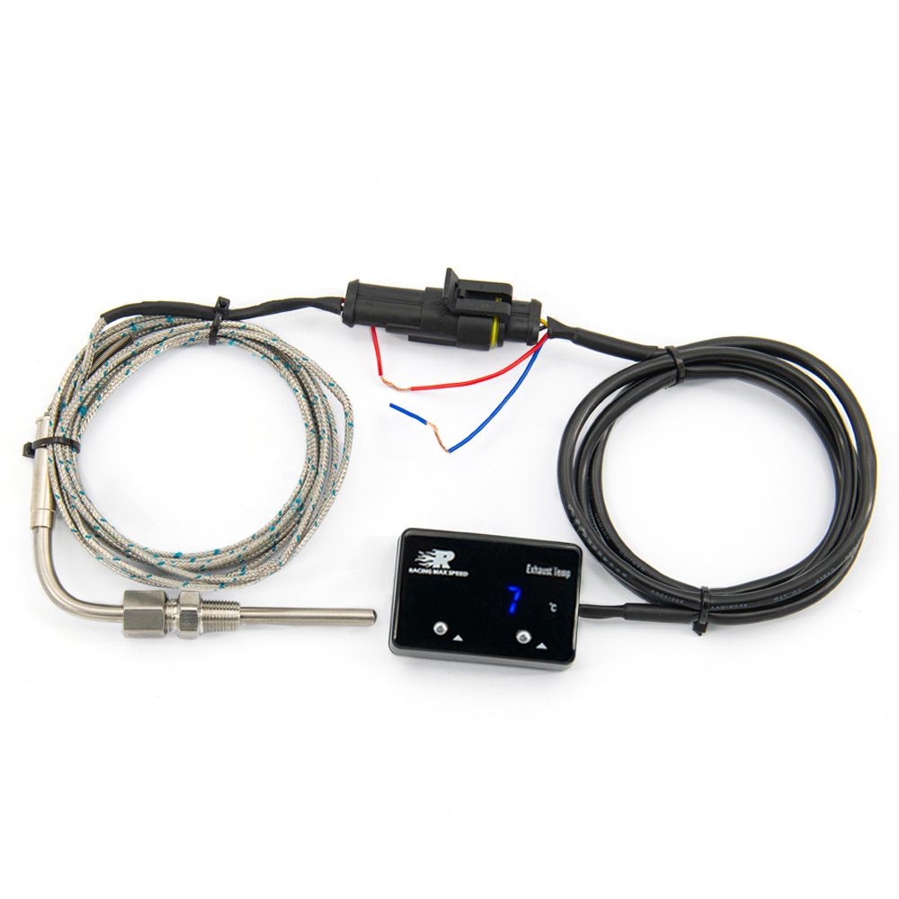 Car egt gauge kit car thermometer exhaust temperature gauge 0-1000 C exhaust temp gauge auto thermometer per