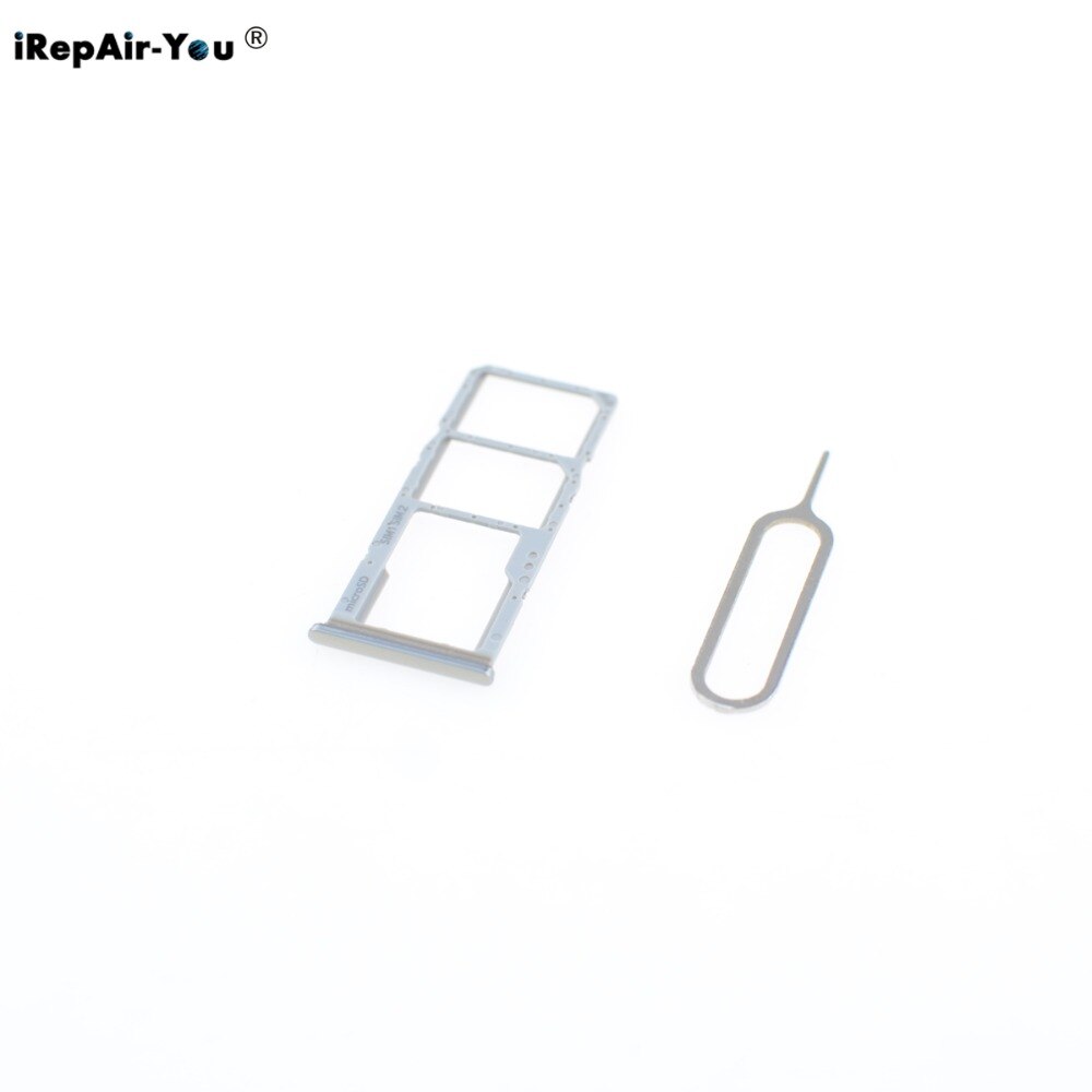 1 Set SIM Card Micro SD Houder Slot Lade Voor Samsung Galaxy A50 A30 Sim Card Holder Slot Tray vervanging Deel Met Eject Pin