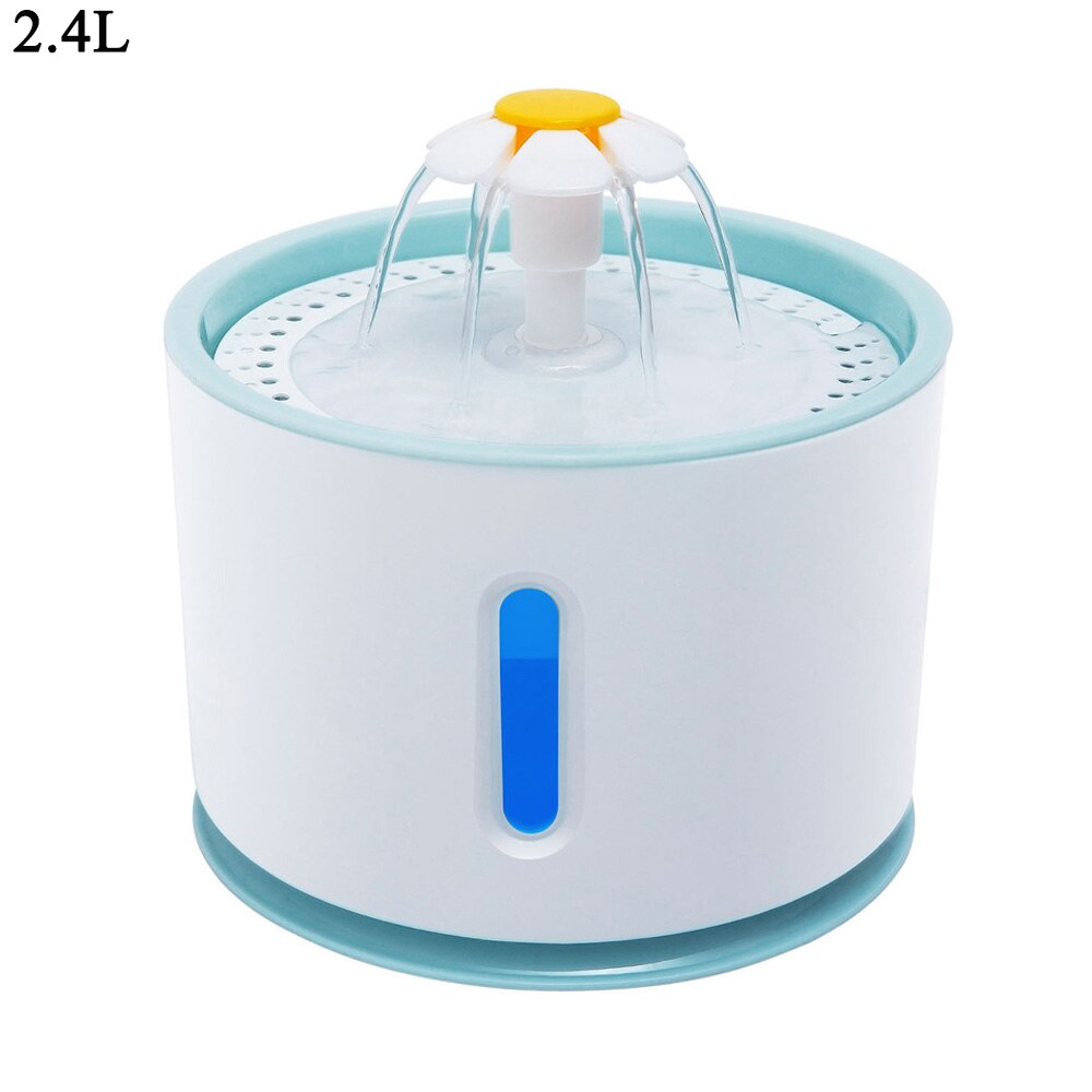 Cat Drinking Fountain Automatic Luminous Pets Water Fountain For Cats Fountain Dogs USB Electric Water Dispenser Drinking Bowls: 3