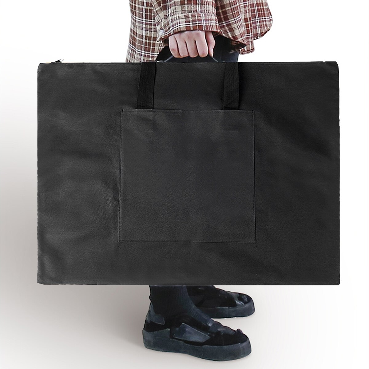 A2 Drawing Painting Board Storage File Bag Document Carry Case File Folder Accessories Office School Supplies