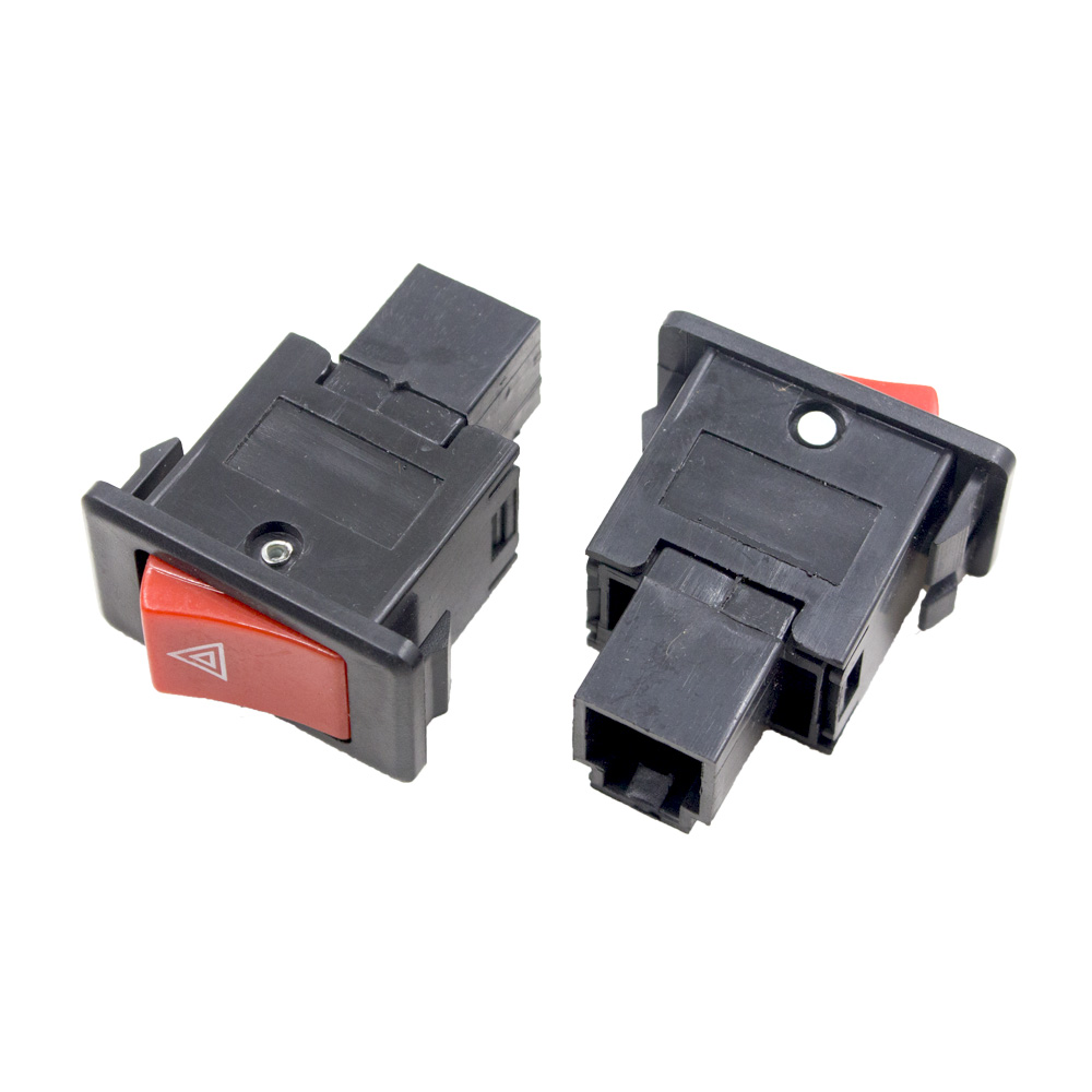 Interruttore a pulsante basculante di potenza di avviso faro 1Pc Interruttore autobus per camion per auto a 4 spillo