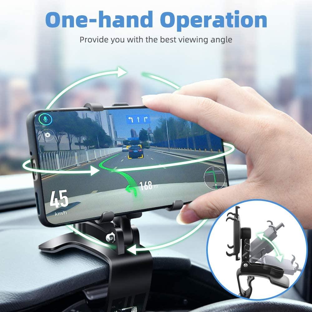Car Vent Multi-functional Mobile Phone Holder Car Air Outlet Holder Interior Dashboard Rearview Mirror Car Navigation Support