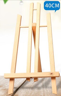 Multi-functional foldable portable art supplies for beginners with small desktop easels and mini-easels on their desks: 40cm