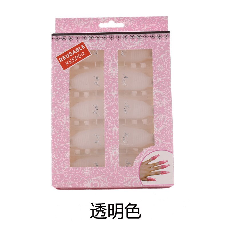 Nail Remover Clip Doos Voor Laden En Lossen Nail Sets, Nail Remover Clip, Nagel Winkel Gewijd, efficiënte En Snelle: 02-Transparent