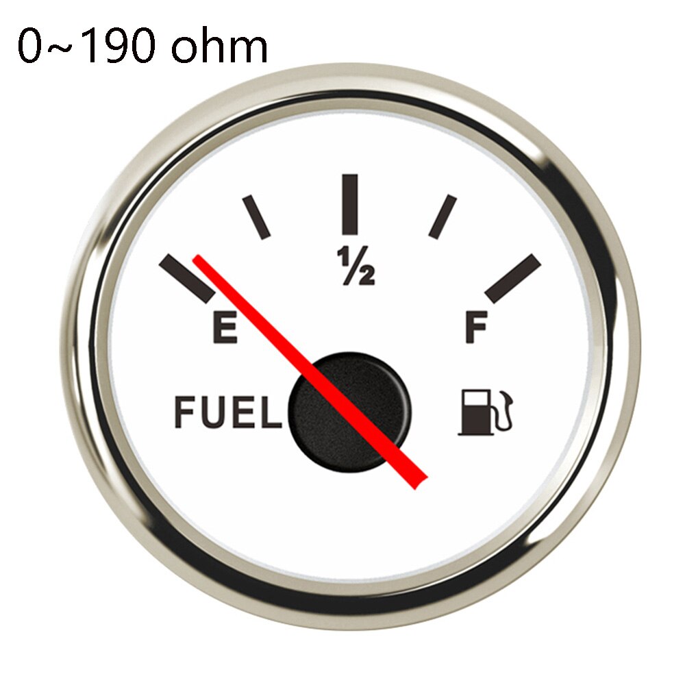 Stainless Steel Fuel Sender Unit 0~190 ohm or 240~33 ohm for Fuel Level Sensors Water Level Sensors with 600 to 150mm: White 190ohm