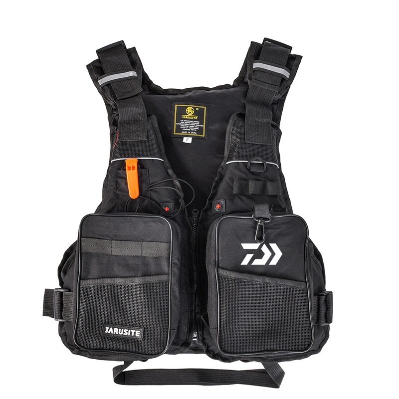 Men Life Fishing Vest Outdoor Multifunctional Photographer Portable Floatation Multiple Pockets Foldable Jackets Vests