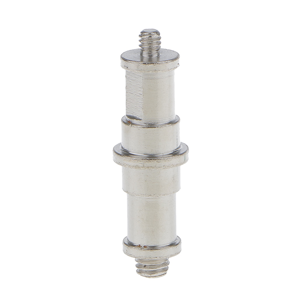 1/4 a 3/8 adaptador de tornillo de conversión espárrago de espita para trípode soporte de luz de flash