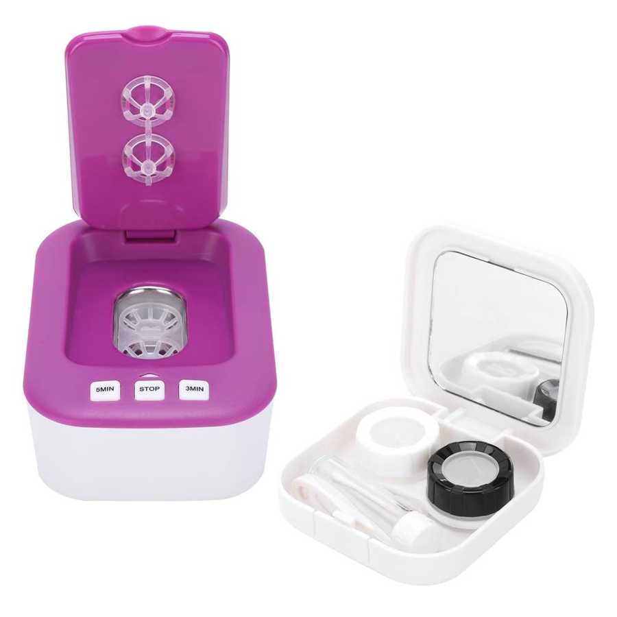 4ml MK-180 Contact Lens Ultrasonic Cleaner Micro Ultrasonic Cleaner Stainless Steel Ultrasonic Cleaning Machine 7W 5V