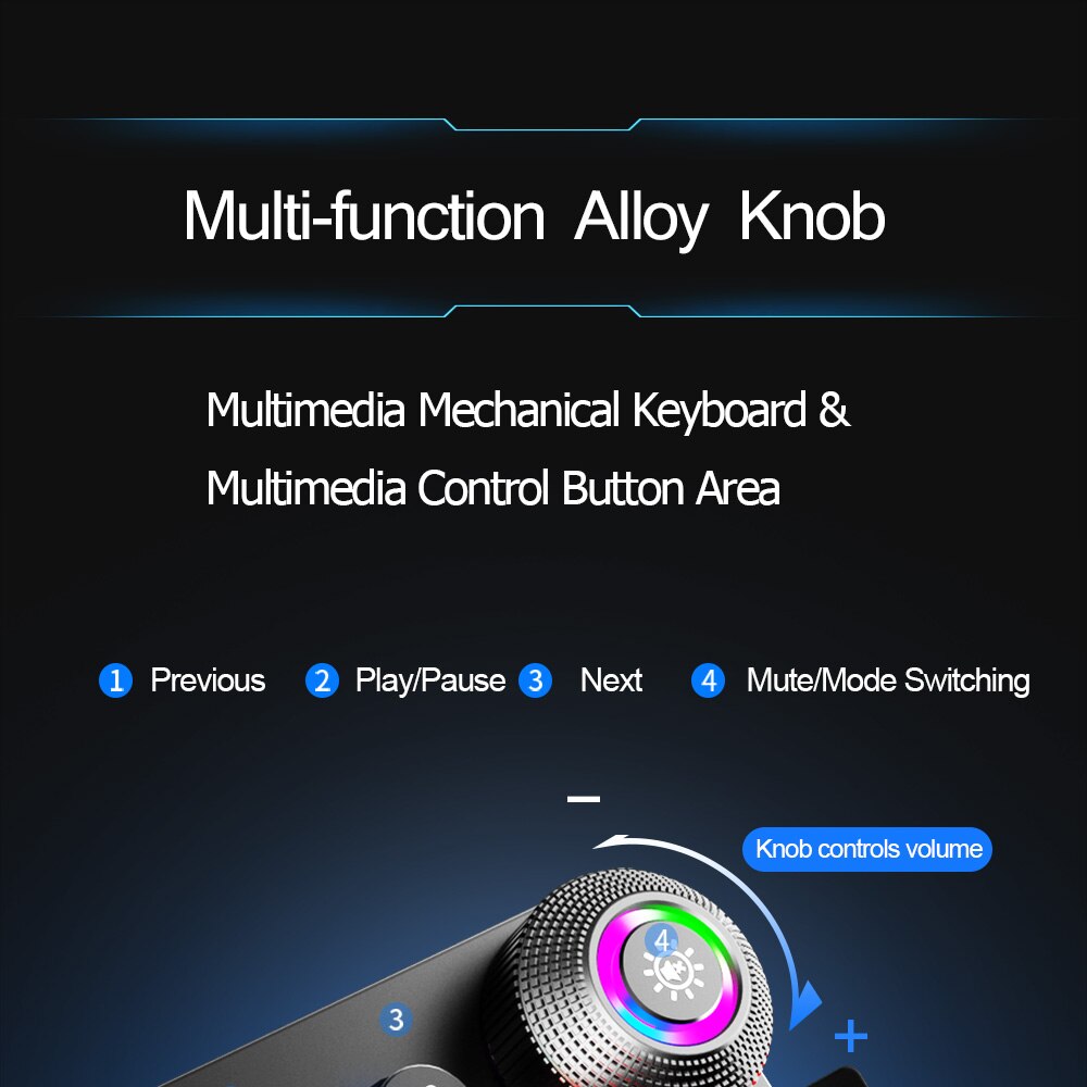 AULA F2058 Mechanical Gaming Keyboard 108 keys Anti-ghosting Wired Mixed 22 Backlits Keyboard with Hand Rest for Game Laptop PC