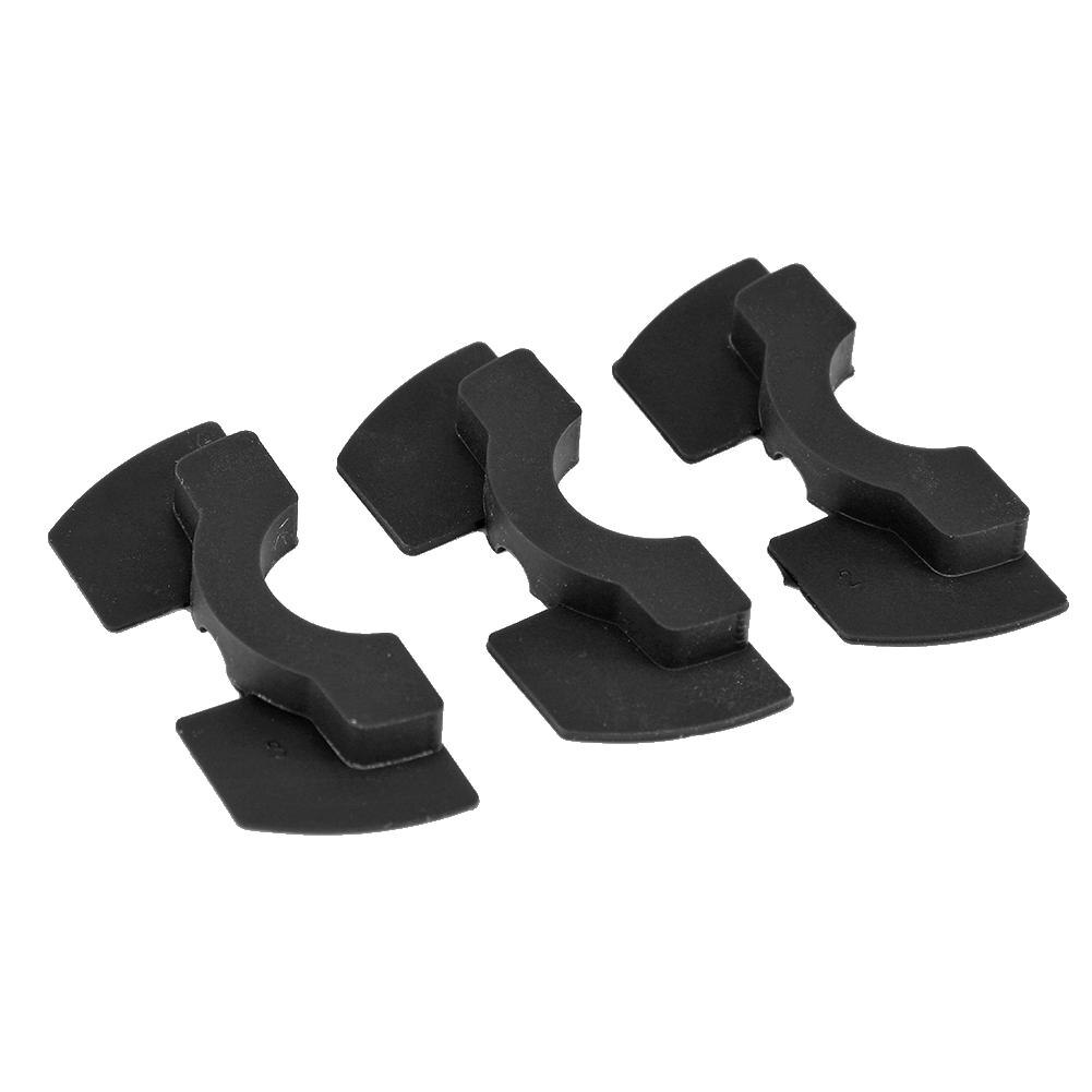 Electric Scooter Pole Front Fork Vibration Shake Avoid Damping Rubber Pad Modified Accessories Folding Cushion For XIAOMI M365: 3pcs