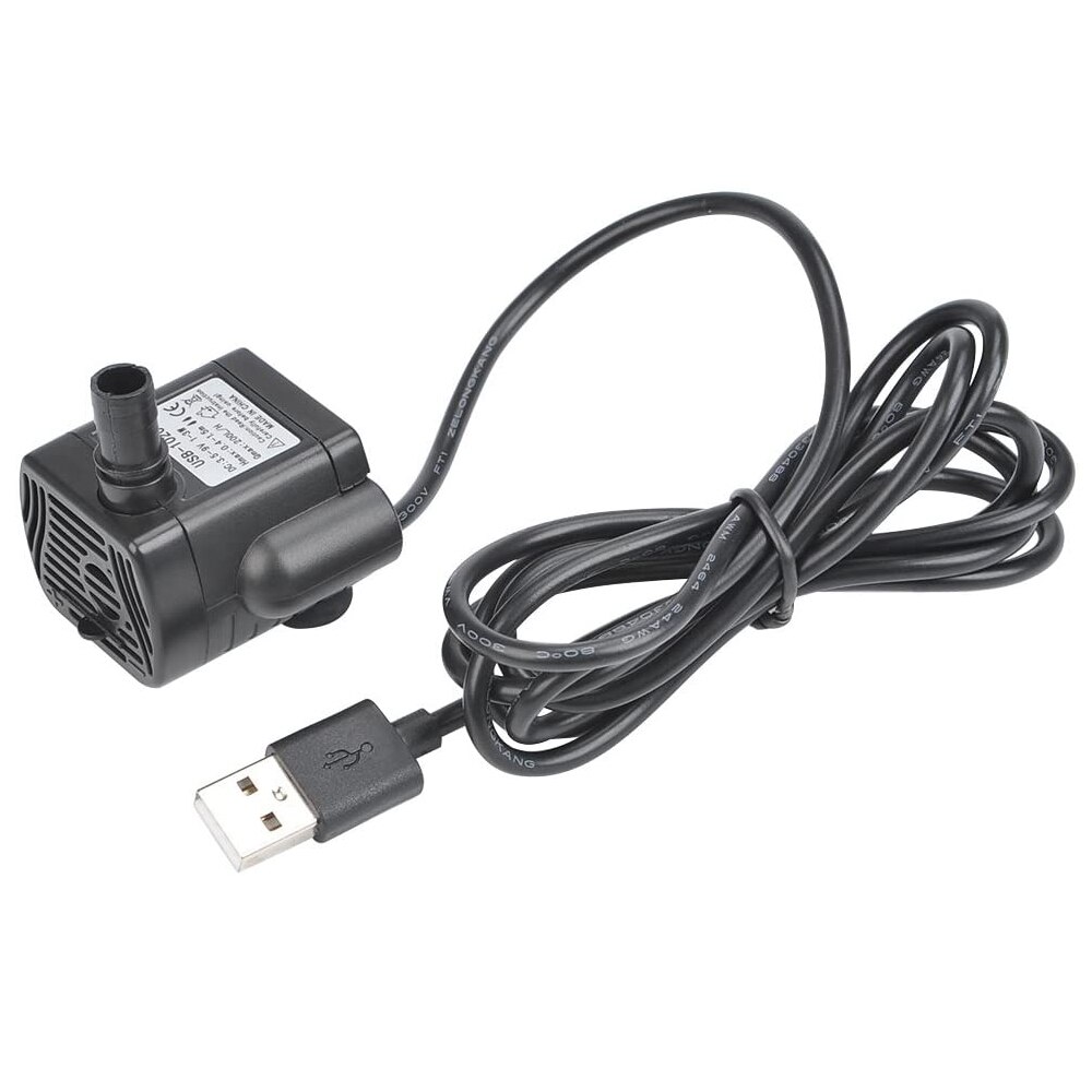 3W Dc Usb Mini Dompelpomp Ultrastille Outdoor Kleine Fontein Pomp Voor Kleine Vijver Aquaria Fish Tank hydrocultuur Dc: Default Title