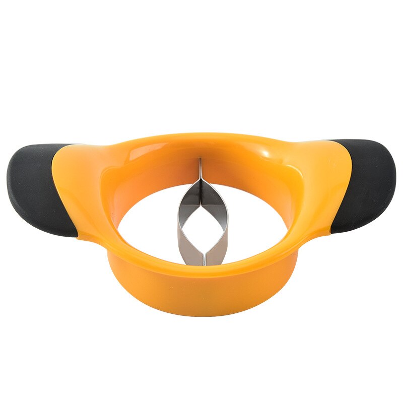 Stainless Steel Apple Cut Mango Cut Multifunctional Fruit Cutter Fruit Cutter Tool Fruit Divider: Mango Cut