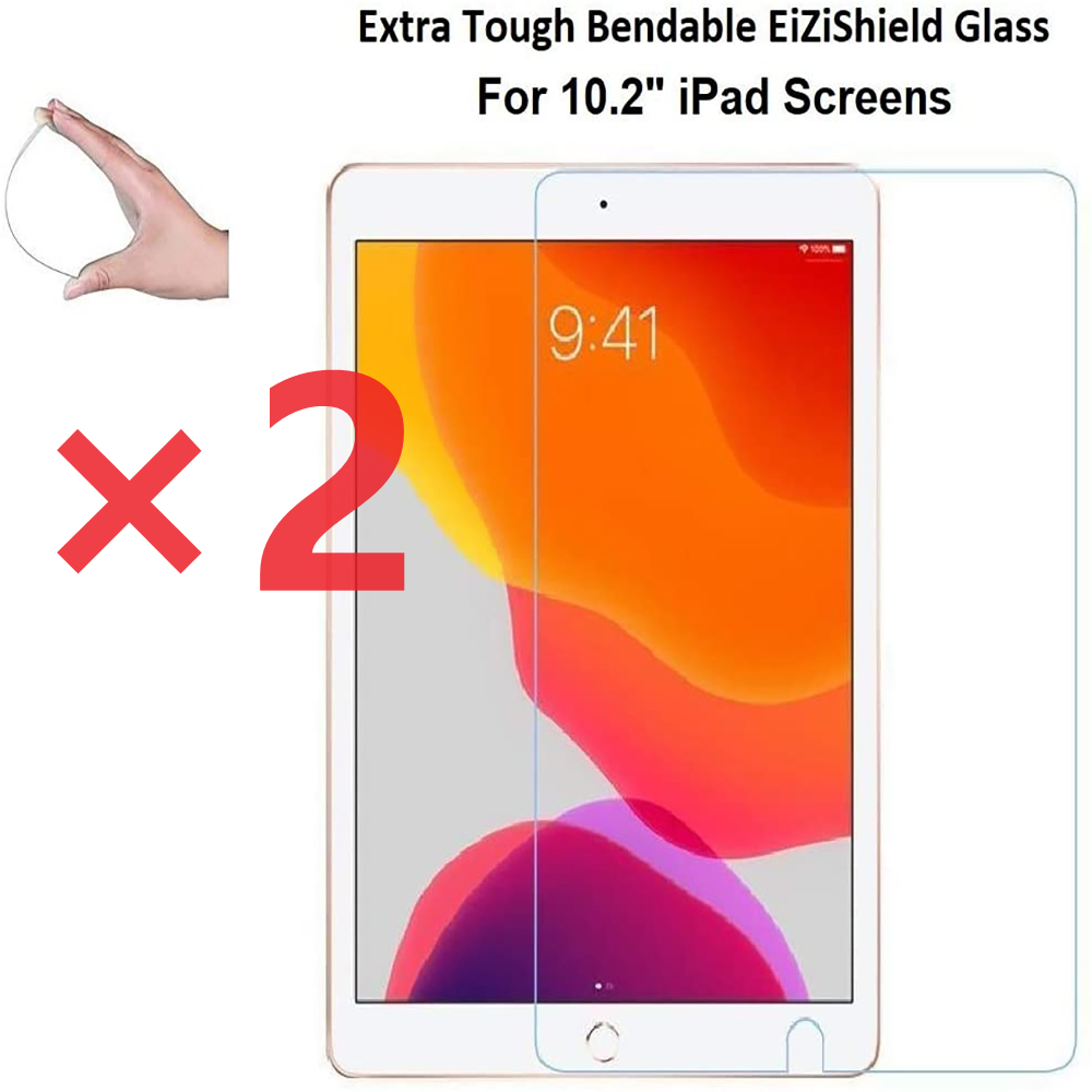 2Pcs Tablet Gehard Glas Voor Apple Ipad 9th Generatie 10.2 Inch Hd Screen Protector Cover Anti-Vingerafdruk gehard Film