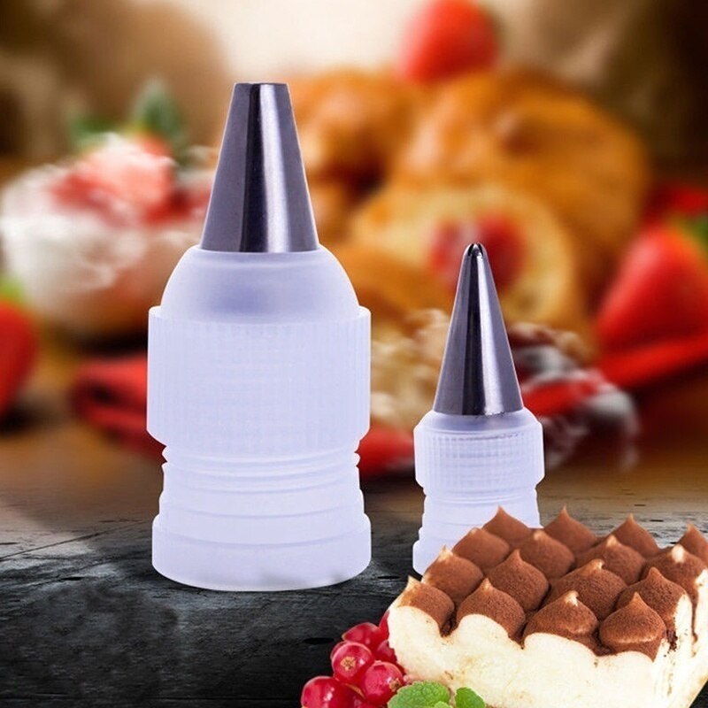 10 Stks/partij Icing Piping Nozzles Tips Cake Decorating Converter Coupler Pastry Tool Home Tips