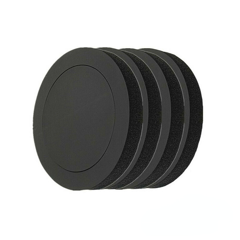4 Stuks Auto Speaker Ring Bas Portierbekleding Geluidsisolatie Katoen Pad Geluiddichte Audio Speakers Geluid Zelfklevende Isolatie Ring: Default Title