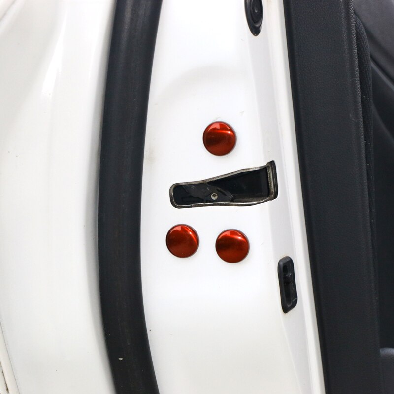 12 stk / sæt rustbeskyttende skruehætte dørskruebeskyttelsesdæksel beskyttelsesdæksel til toyota c-hr avensis auris hilux biltilbehør
