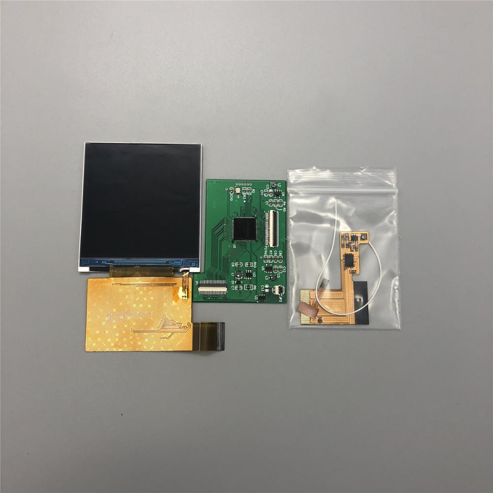 Facile à installer 2.6 "taille d'origine IPS haute luminosité écran LCD est adapté pour Nintendo Gameboy poche GBP: 2.6 Without lens