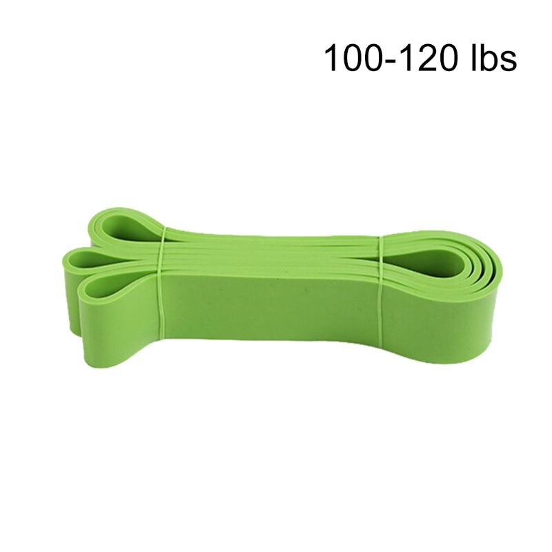208cm Fitness Pull Up Assist Bands Rubber Bands Yoga Heavy Duty Resistance Band: Green
