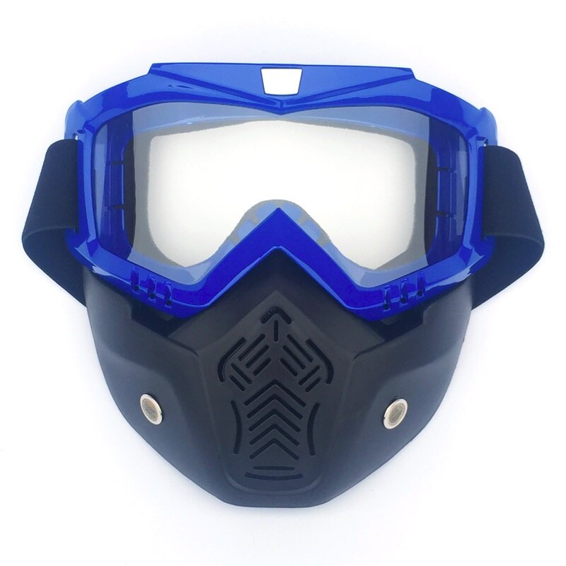 Freies Universal- Motorrad Helm retro Maske Brille Moto-Cross Rennen Reiten Kühlen Helm Brille BF655: 1