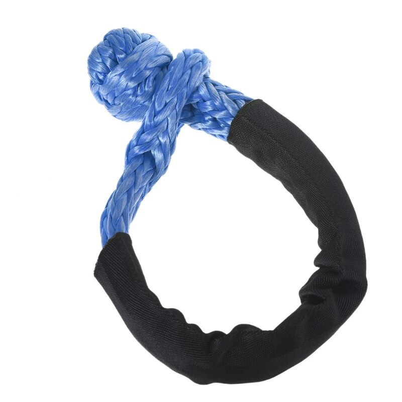 45000lbs Break Strength Synthetic Soft Shackle 1/2" X 22 Inch Off-Road Towing Recovery Shackle Tools N84F
