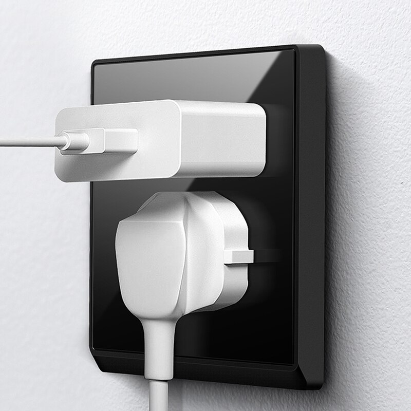 Atlectric Wall Sockets Internet With TV Outlet CAT5 Data Network Dual Computer Black Luxury Glass Panel Phone Socket 86mm*86mm