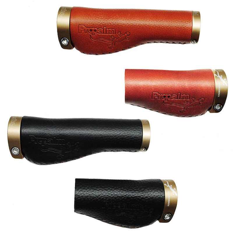 Fiets Grip Vintage Lederen Vlees Bal Vervormd Grip Comfortabele Fiets Accessoires Fiets Mountainbike Lederen Grip