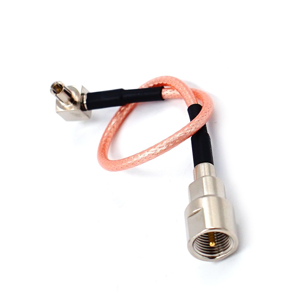 FME Male Plug To TS9 Right Angle Connector RG316 Pigtail Cable Adapter