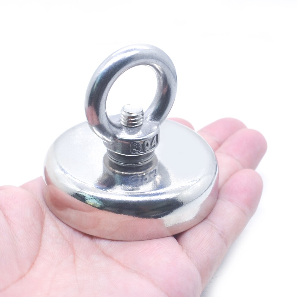 MAX SIZE D90MM Strong Magnet Pot Fishing Magnets Salvage Fishing Hook Magnets Imanes Strongest Permanent Powerful Magnetic